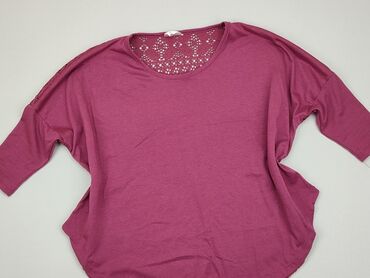 bluzki pudrowy róż eleganckie: Bluzka Damska, S, stan - Dobry