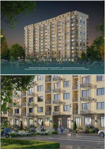 Продажа квартир: 3 комнаты, 92 м², Элитка, 5 этаж, ПСО (под самоотделку)