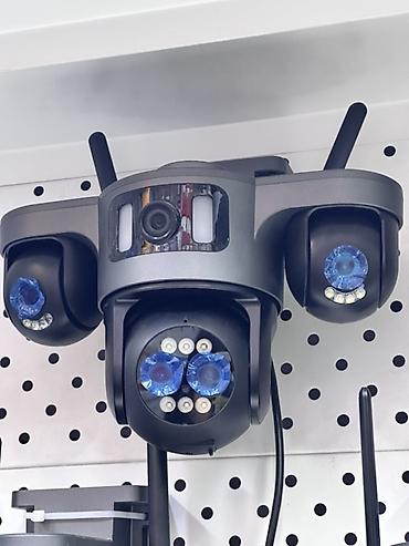 dji osmo mobile 7p: Уличная Wi‑Fi IP‑камера видеонаблюдения с поворотным модулем и двойной — 1