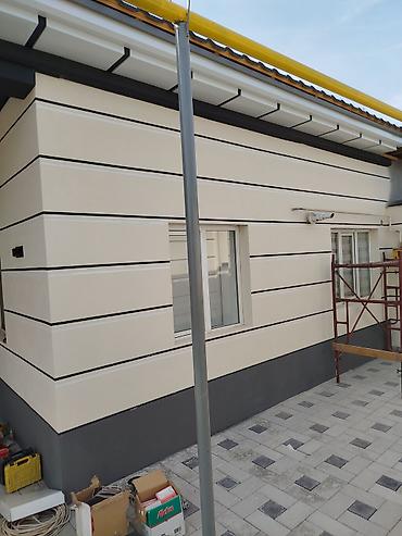 Фасадные работы: Профессиональная отделка фасадов и заборов декоративной штукатуркой с — 4