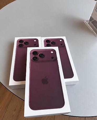 купить айфон 5 с: IPhone 18 Pro, Новый, 256 ГБ, Бордовый, 100 % — 1