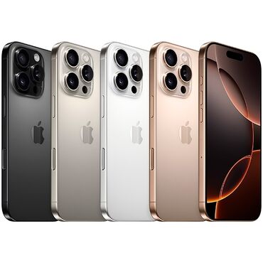 iphone dubay qiymetleri: IPhone 16 Pro Max, 128 GB, Zəmanət, Barmaq izi, Face ID