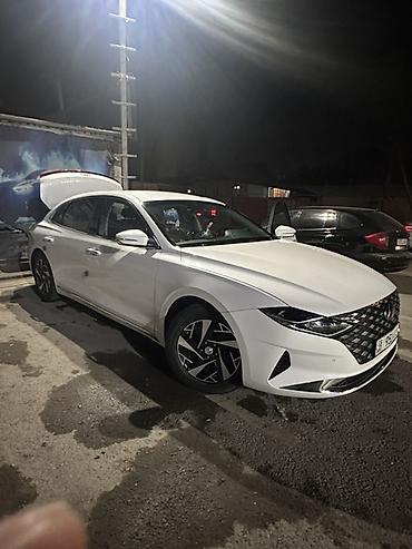 santa fe 2024: Hyundai Grandeur: 2020 г., 2.4 л, Гибрид, Седан — 4