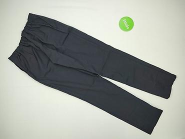 czarne cargo pull and bear: Spodnie materiałowe damskie, rozmiar L — 3