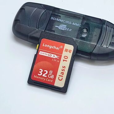 Чехлы и сумки для ноутбуков: Карта памяти SDHC 32GB A1 Class10 Для карточки объемом 32 Гб