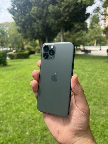 Apple iPhone: IPhone 11 Pro, 64 GB, Matte Midnight Green, Face ID, Simsiz şarj -da lalafo.az — 2 Apple iPhone: IPhone 11 Pro, 64 GB, Matte Midnight Green, Face ID, Simsiz şarj — 2
