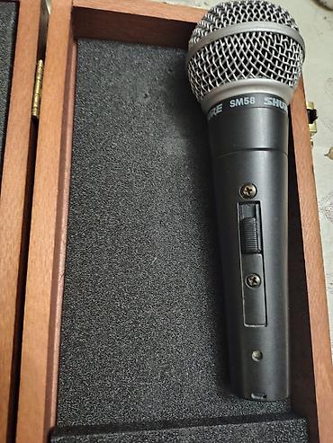 iphone notebook: Neumann KMS 100 və Shure SM58 mikrofonları - Neumann KMS 100: Səhnə — 5