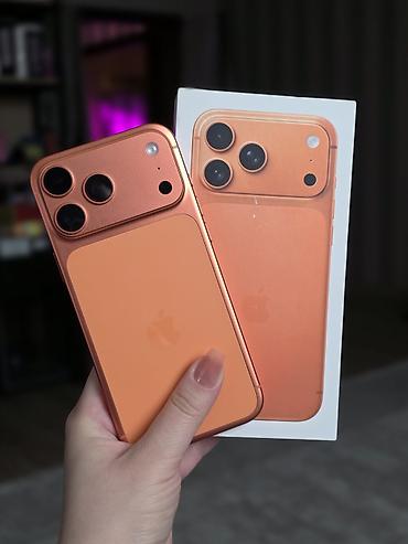xs 256: Продаю iphone 17 pro max на 256 GB, оранжевый цвет, 2esim, без — 1