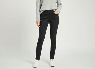 spodnie dla niskiej osoby: New Look Petite, Jeansy damskie, rozmiar M