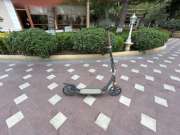 2 tekerli scooter: Şəhər üçün yığcam skuter - Tip: Mexaniki (elektriksiz) şosse/skuter - — 2