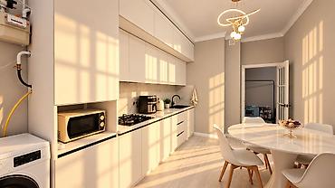 Продажа квартир: 1 комната, 40 м², Аламедин-1 мкр Элитка, 2 этаж, Свежий ремонт — 2