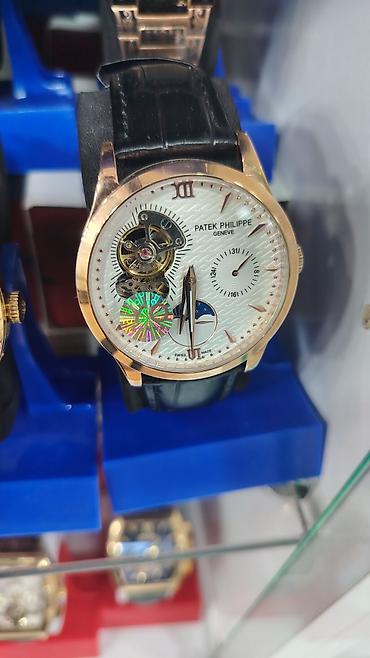 3d saat: Patek Philippe tərzində kişi qol saatları – klassik və elegant dizayn — 5