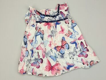 sukienka fuksja rozkloszowana: Sukienka, Marks & Spencer, 7 lat, 116-122 cm, stan - Bardzo dobry