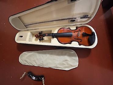 Skripkalar: Skripka dəsti - Ölçü: uşaq/şagird ölçüsü (təxminən 3/4– - Korpus — 10