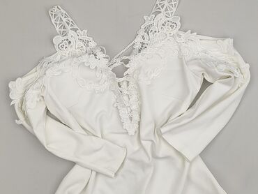 eleganckie bluzki plus size: Women's blouse, size S
