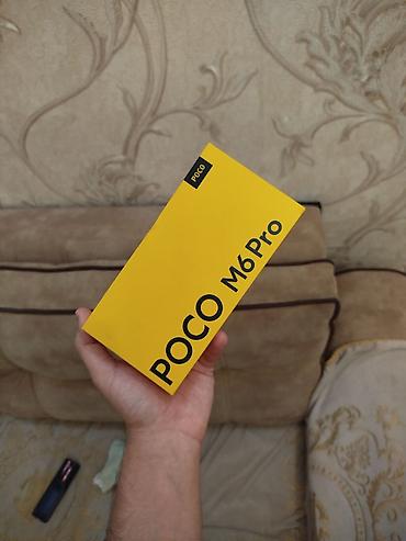 poco m6 pro 5g: Poco M6 Pro, 256 GB, rəng - Bənövşəyi, Sensor — 3