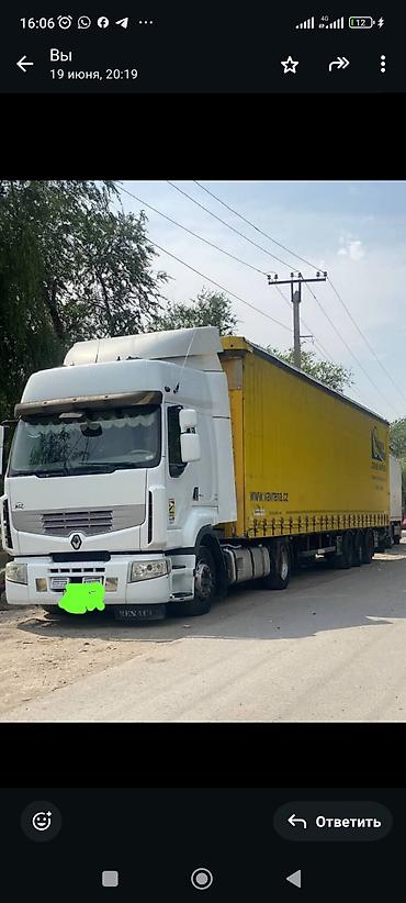 Тягачи: Тягач, Renault, 2012 г., Тентованный — 9