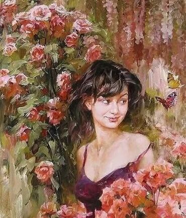 Şəkillər, tablolar: Mövzu: əl iwlerim yağlı boya ilə çəkilmiş tablolarimdi müxtəlif — 7