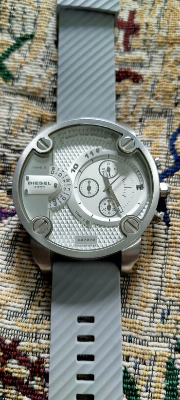часы tag heuer: Часы Diesel DZ 7272. Оригинал. Силиконовым ремешком. Корпус из