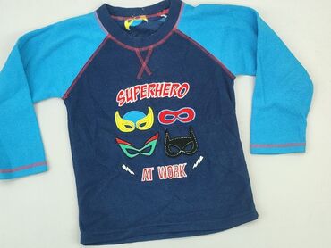 sweterek biały 152: Sweatshirt, 5-6 years, 110-116 cm, condition - Good