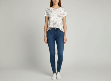 massimo dutti biale spodnie: T-shirt damski, rozmiar S w lalafo.pl massimo dutti biale spodnie: T-shirt damski, rozmiar S