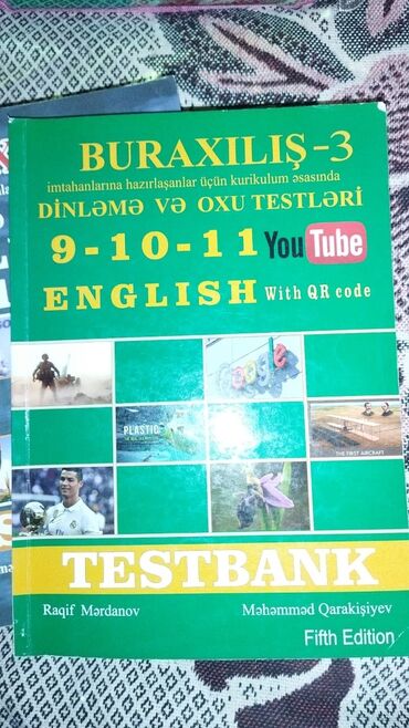 Məktəb dərslikləri: Ingilis dili buraxılışın 3_nəsri kitabı 13.50 alınıb 10-a satılır son