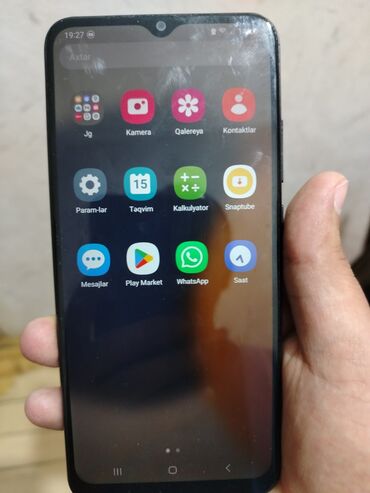 samsung note 10 qiymeti: Samsung Galaxy A03, 64 GB, rəng - Qara, Sensor