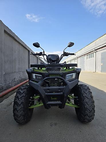 ATV/kvadrotsikl – güclü off-road model - Rəng: parlaq yaşıl-qara -