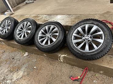 Шиналар жана дисктер: Дөңгөлөктөр монтажда 225 / 65 / R 17, Кыш, Колдонулган, Комплект, Жол тандабастар (АТ/МТ), Куйма, тешиктери - 5 — 1