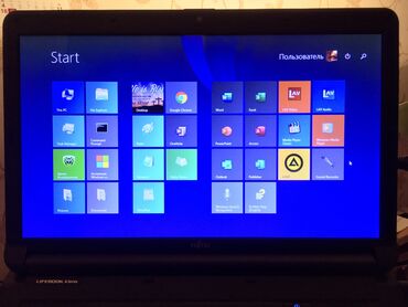 компьютерная: Ноутбук, Fujitsu, 8 ГБ ОЭТ, Intel Pentium, 17 ", Колдонулган, эс тутум HDD