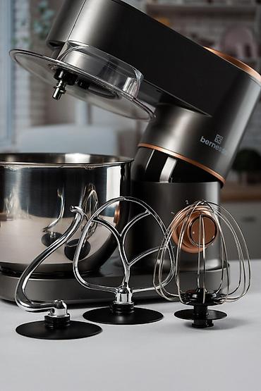 Миксеры: №: 9893 Məhsulun adı: Mikser Bernesso BR11SM Titano Stand Mixer Brend — 2