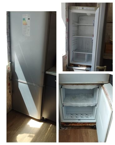 Техника для напитков: 2 двери Indesit Холодильник Продажа, цвет - Серый