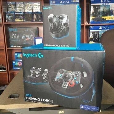 prodaja sony playstation 5: Logitech G29 Driving Force Racing Wheel and Floor Pedals, Real Force