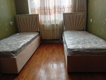 Təknəfərlik uşaq çarpayıları: Oğlan və qız üçün, Çarpayı, Bazalı, Matras ilə, Siyirməsiz — 9