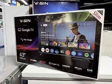 chrom: Телевизор YASIN 43G11, 43" (109 см), Google TV - Смарт‑платформа — 1