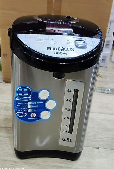 zimmer termopot: Samovar termopot termofot elektrikli termos Eurolux 6.8 litr tutumlu — 2