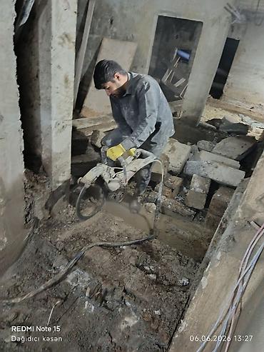 Beton işləri: Beton kəsmə xidməti - Divar, döşəmə və tavanlarda dəqiq və səliqəli — 17
