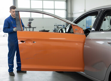 Двери и комплектующие: Дверь Передняя левая Hyundai — 1