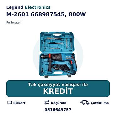 drel desti: Elan başlığı: Perforator M-2601 668987545, 800W Elan mətni — 1