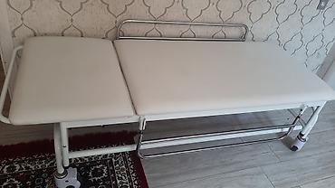 кушетка бу: Masaj/Müayinə masasI – qatlanan, təkərli model - İki hissəli — 1
