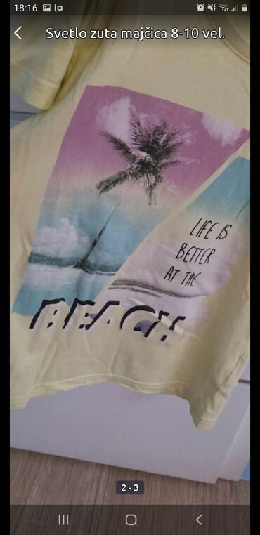 Majice: Preslatke majce vel 7-8 u super stanju svaka za 200 — 2