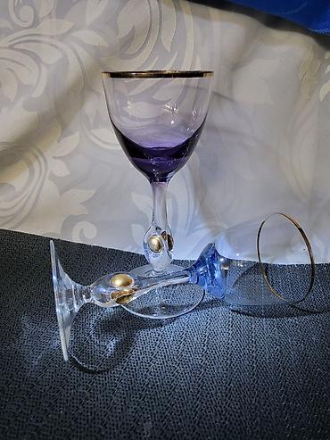 Antiques: Bohemija case za vino,kristal,rucni rad 1950g+. Case Bohemija — 2