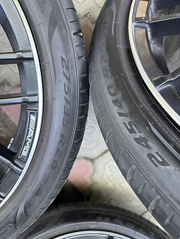 pir: Комплект литых дисков с шинами для Mercedes (стиль AMG) W222 W218 — 4
