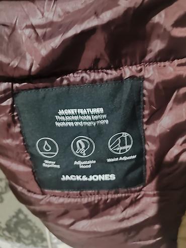 tech flecee: Мужское пальто, L, Jack & Jones, Б/у, цвет - Бежевый — 4