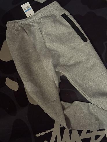 найк теч флиск: Мужские брюки, M, Nike, Новый, цвет - Серый, Самовывоз, Платная доставка — 3