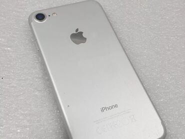 триггер для телефона: IPhone 7, Колдонулган, 32 ГБ, Natural Titanium, Каптама, 100 %