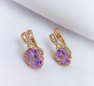 Серьги: Серьги, Проба 585, Без вставки, Жемчуг, Опал, Женские, Ручная работа, Парный набор, Винтажный стиль, Новый — 5