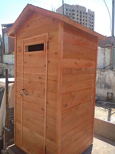 Уличный туалет: Уличный туалет из лиственницы Дачный туалет из хорошего материала в at lalafo.kg — 2 Уличный туалет: Уличный туалет из лиственницы Дачный туалет из хорошего материала в — 2