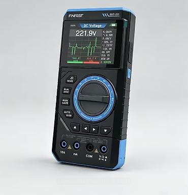 laserski metar uradi sam: FNIRSI DST-201 – 3-u-1 ručni instrument: osciloskop + digitalni — 2