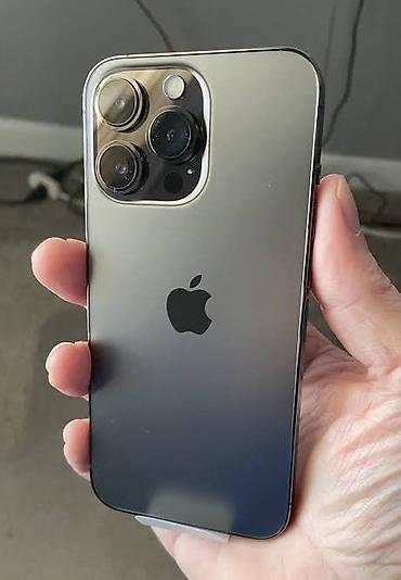 Apple iPhone: IPhone 13 Pro, 128 GB, Graphite, Zəmanət, Simsiz şarj, Face ID — 8